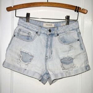Pacsun, Size:23, Light Blue/White